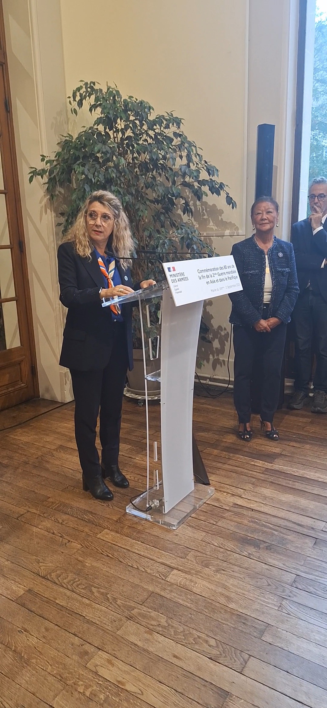 « L’Indochine dans le Second Conflit Mondiale 1939-1945 » à la mairie du 8e arrondissement à Paris le 2 septembre 2025